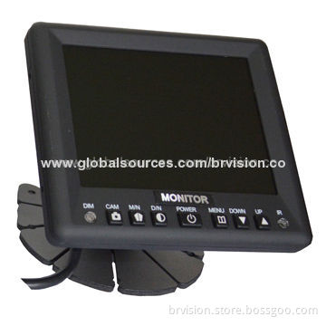 5.0-inch TFT LCD Monitor, Built-in Speaker, with Remote ControlNew